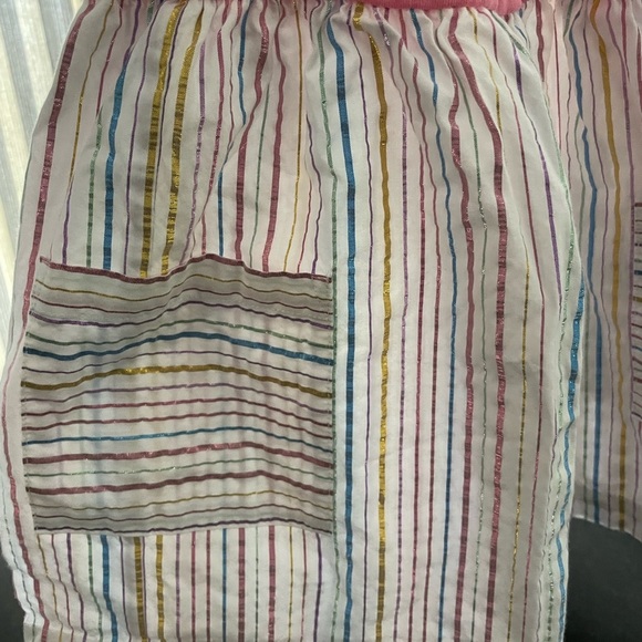 Hanna Andersson Sweet Pink & Striped Knit Dress with Pockets - Picture 5 of 5